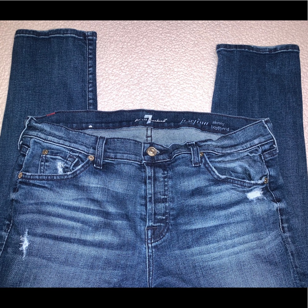 7 for all Mankind Josefina Ankle Boyfriend 29